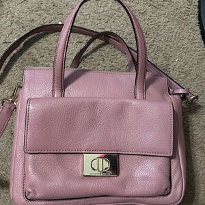 Kate Spade Mauve Leather Satchel